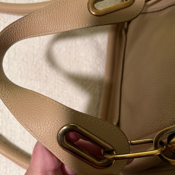 Chloe Mini Paraty, beige, 2-way leather bag - Picture 7 of 16